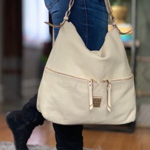 EUC Creamy Yellow Dooney & Bourke Dillen Hobo